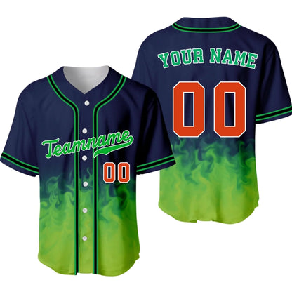 Custom Fire Baseball Jersey – Personalized Baseball Jersey with Name & Number-3