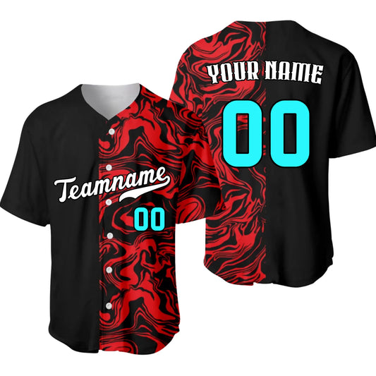 Custom Baseball Jersey – Personalized Baseball Marble Jersey with Your Name & Number