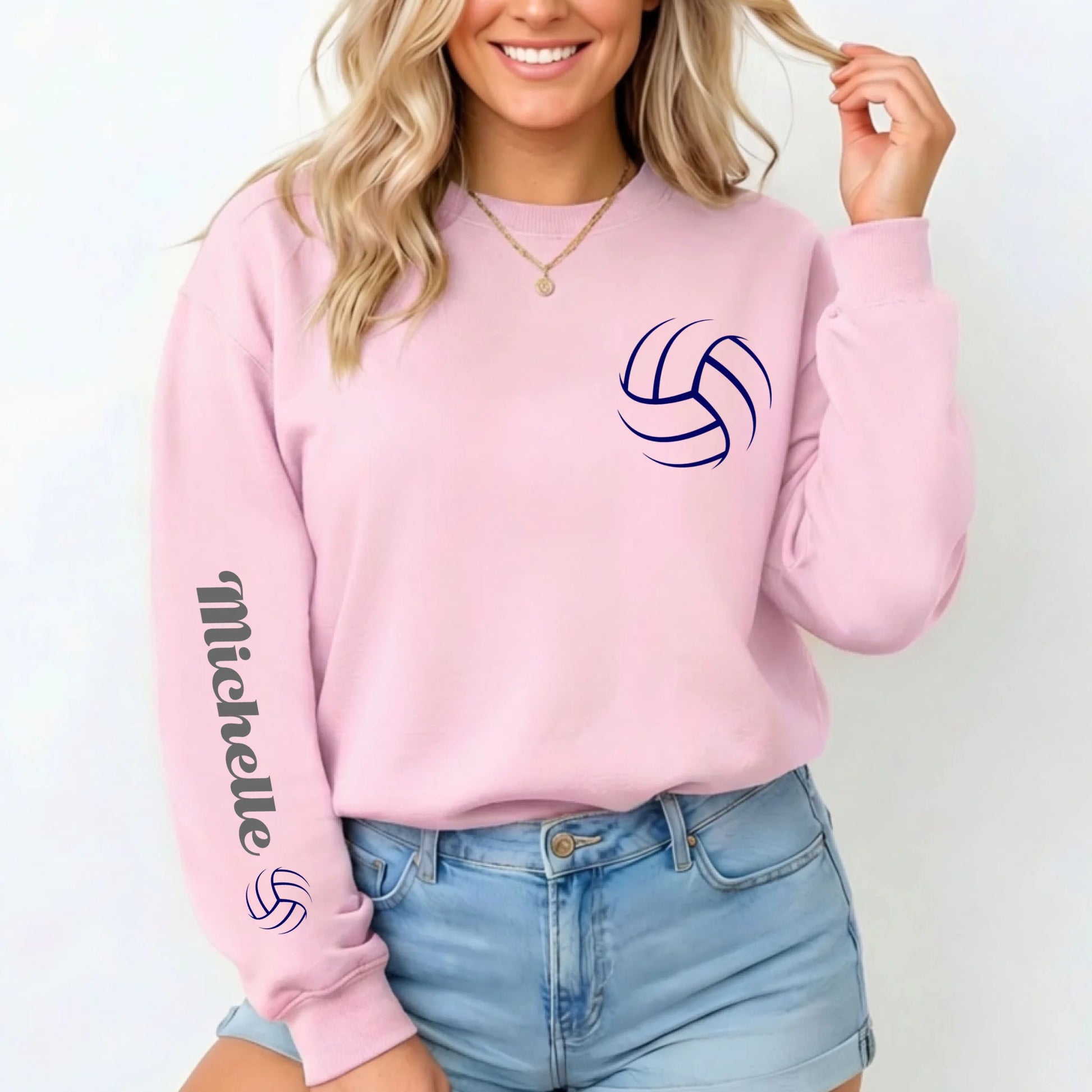 Light Pink-Sweatshirt