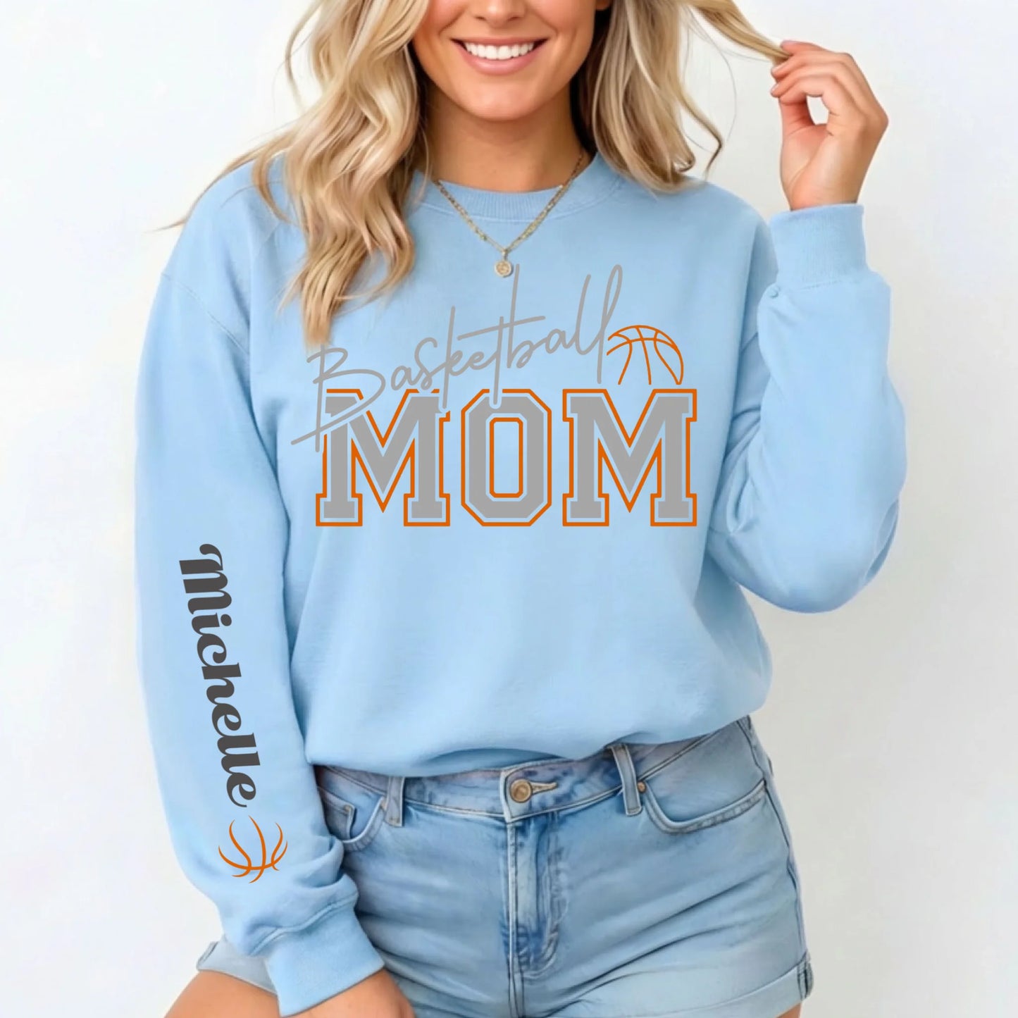 Light Blue Sweatshirt