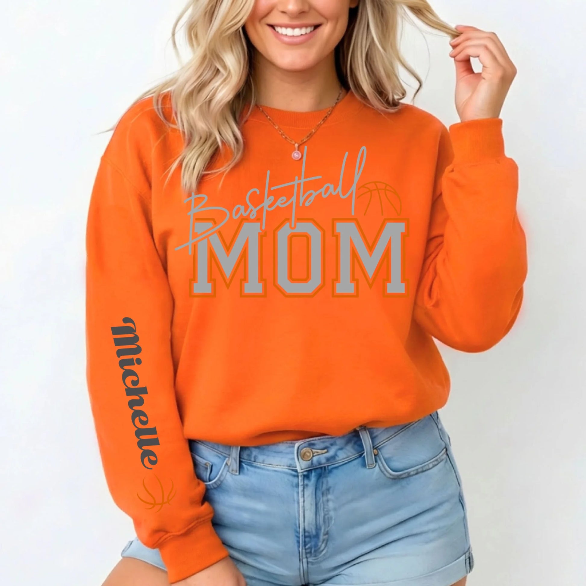 Orange-Sweatshirt