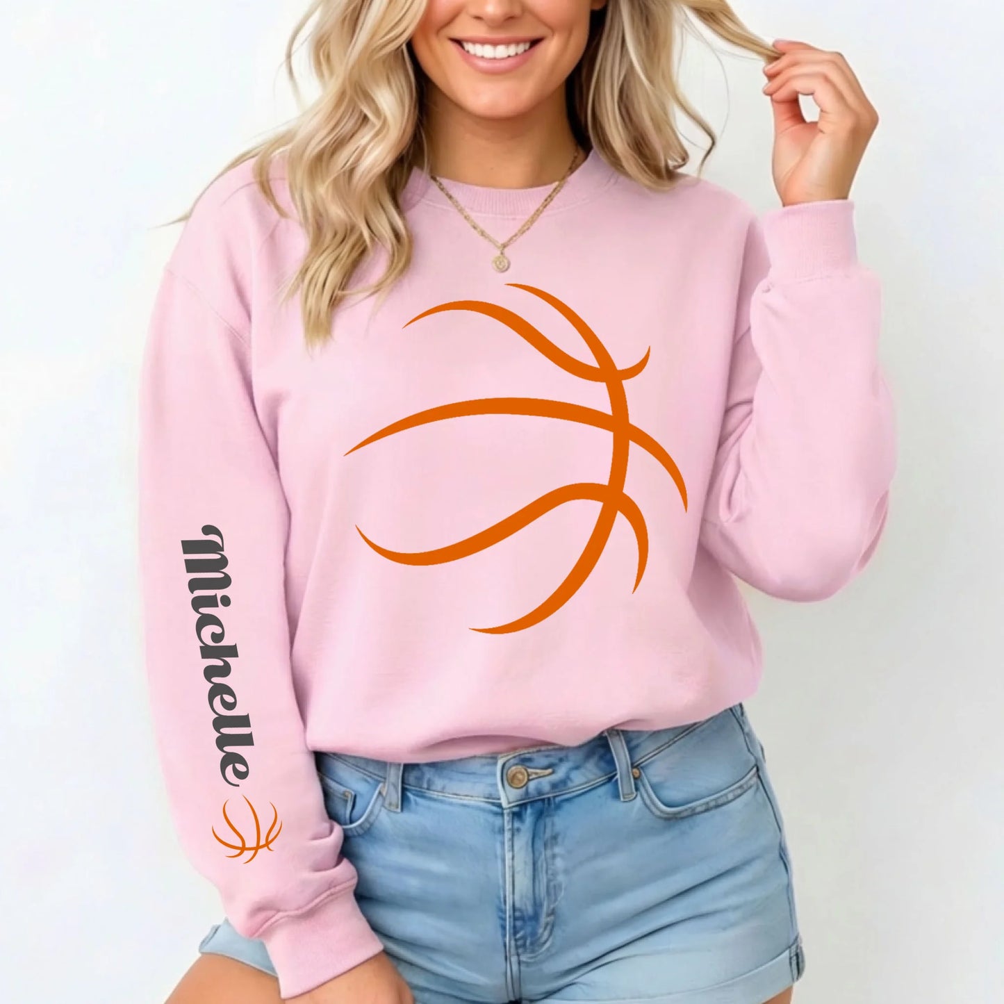 Light Pink-Sweatshirt