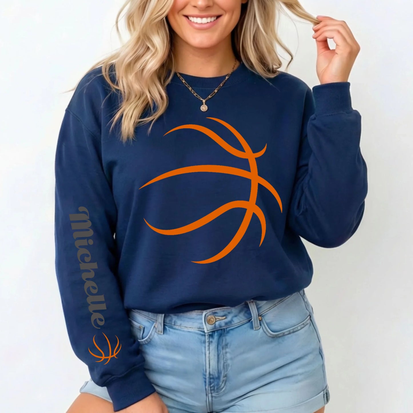 Navy-Sweatshirt