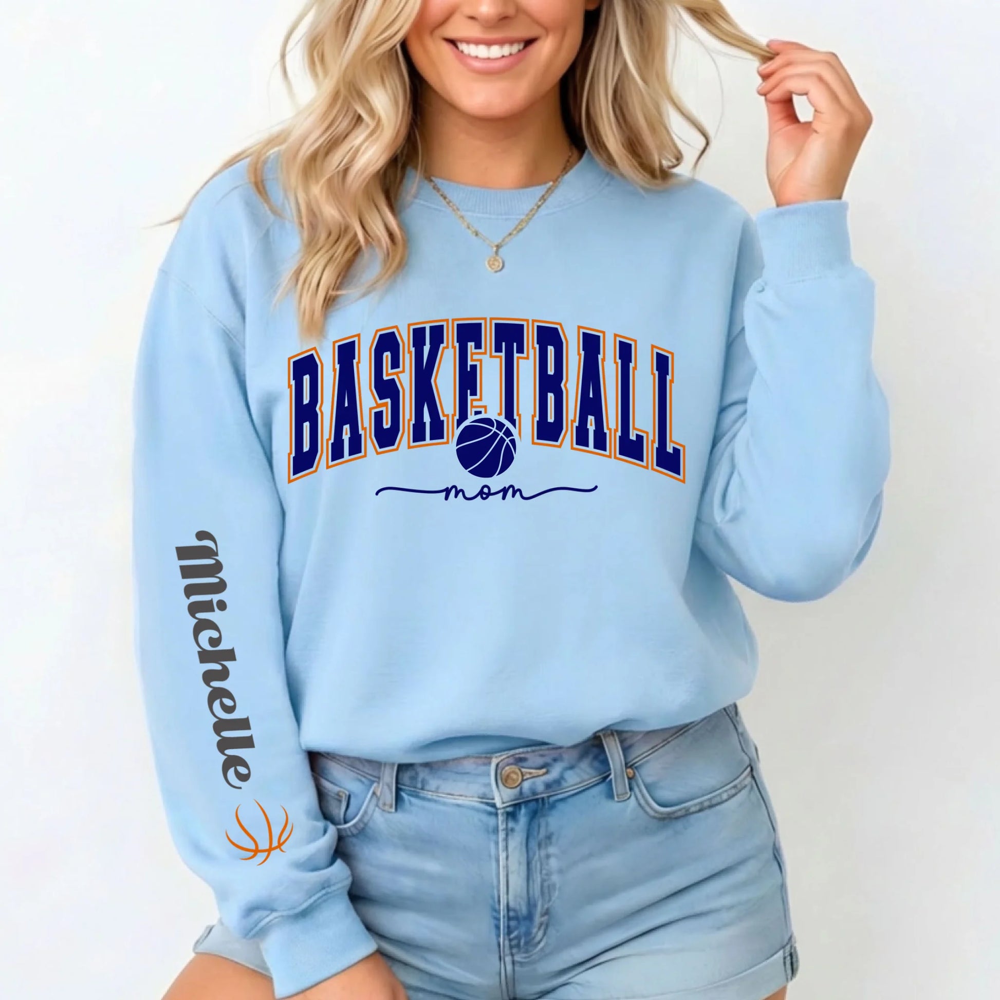 Light Blue Sweatshirt
