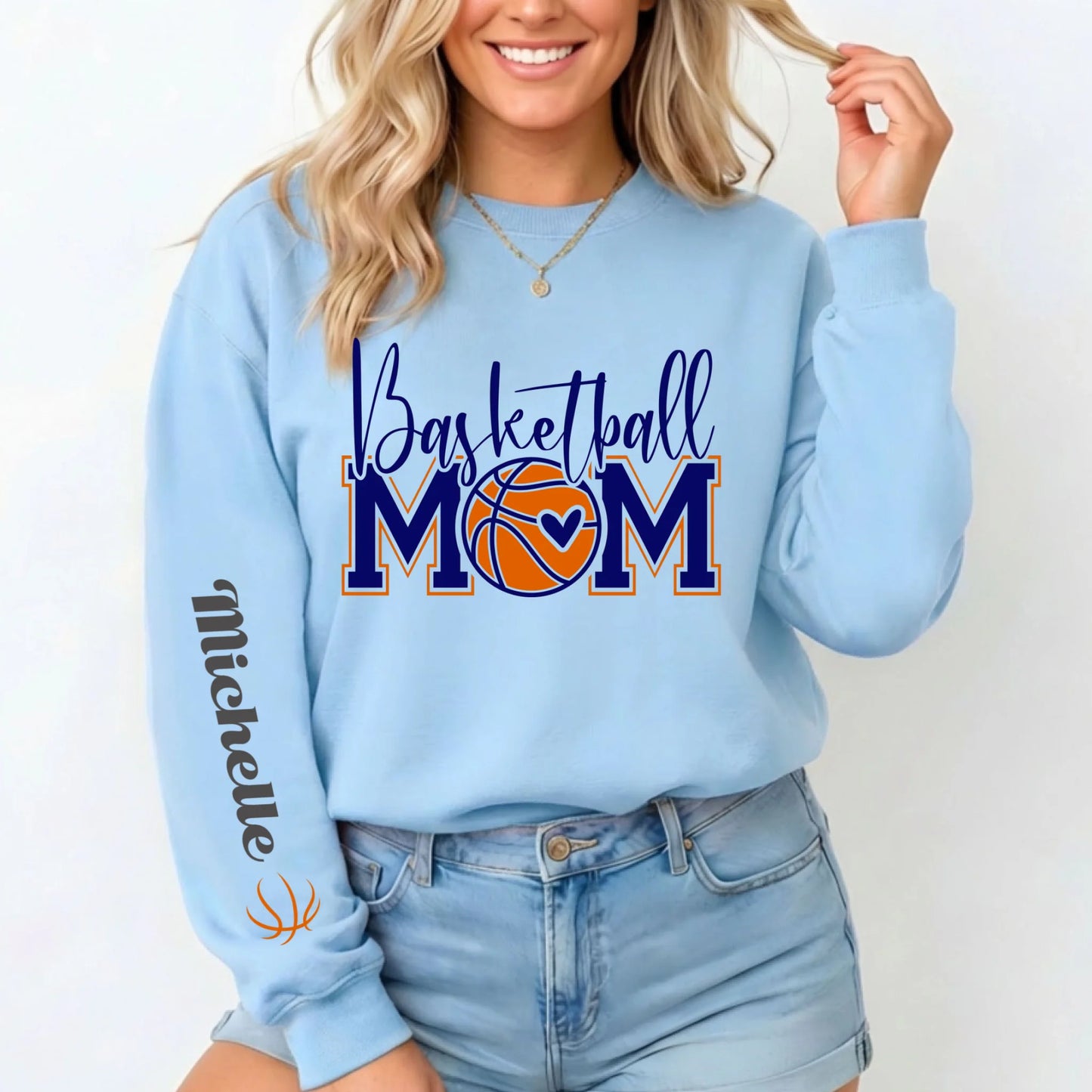 Light Blue Sweatshirt