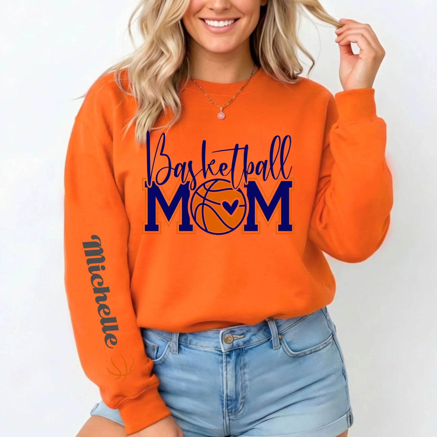 Orange-Sweatshirt