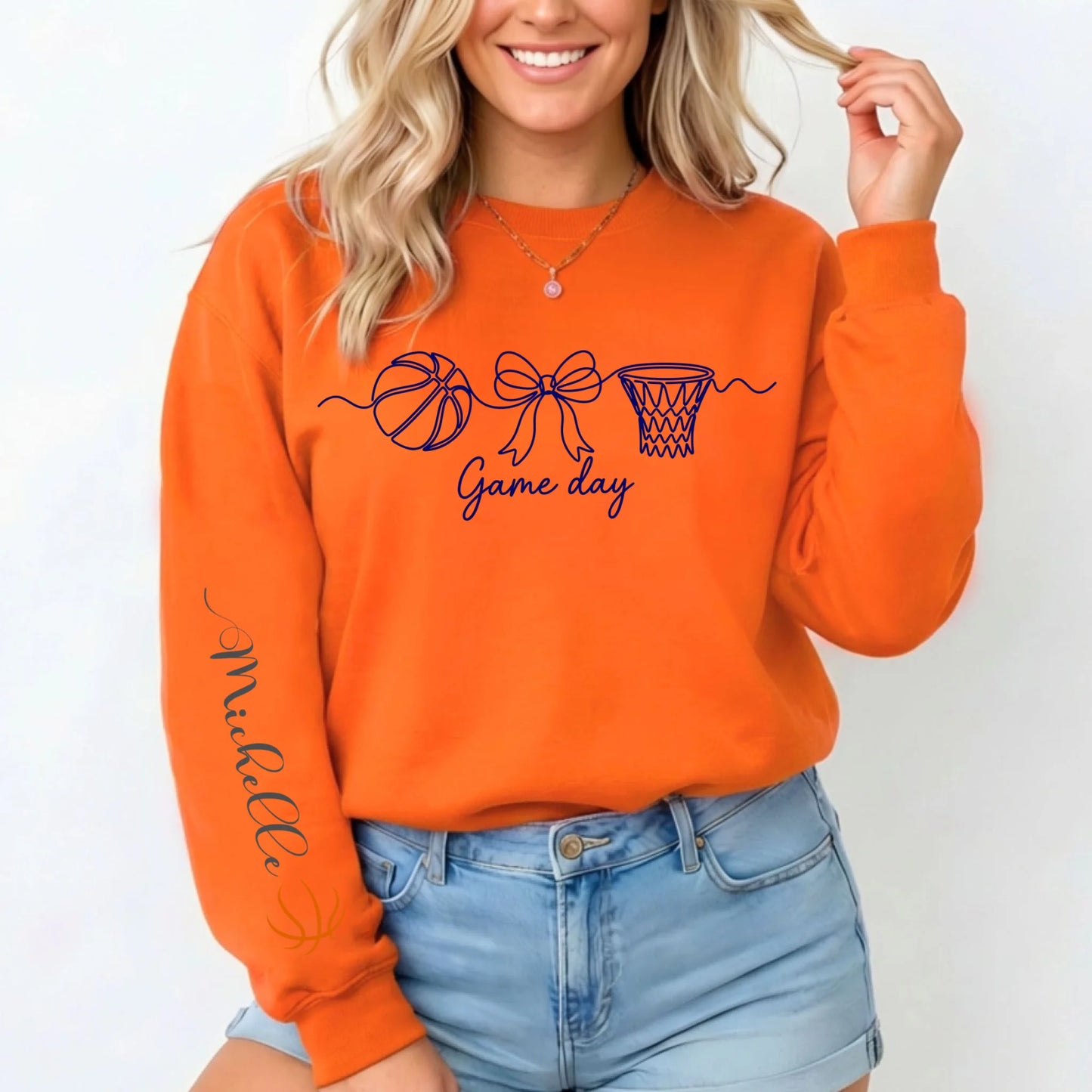 Orange-Sweatshirt