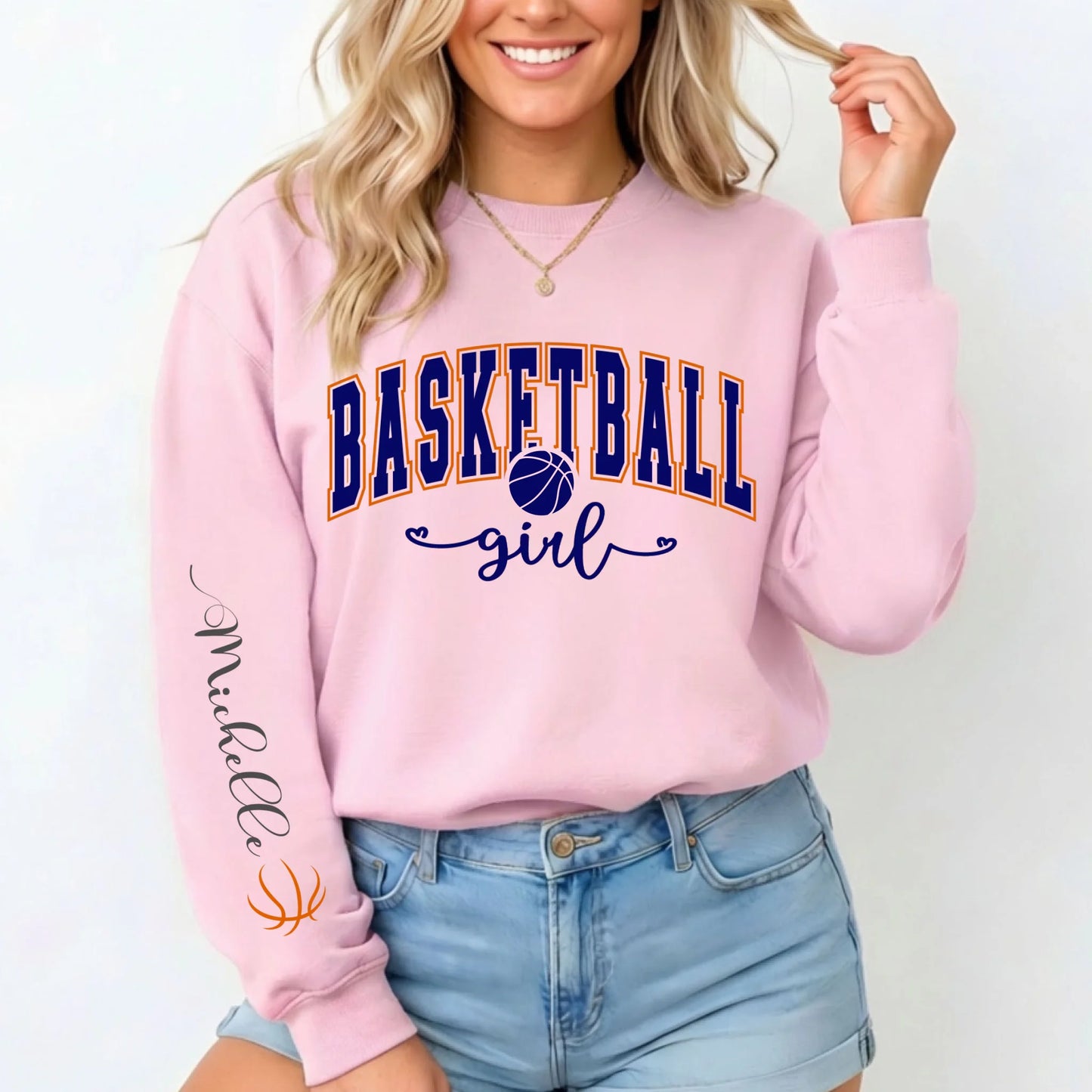 Light Pink-Sweatshirt