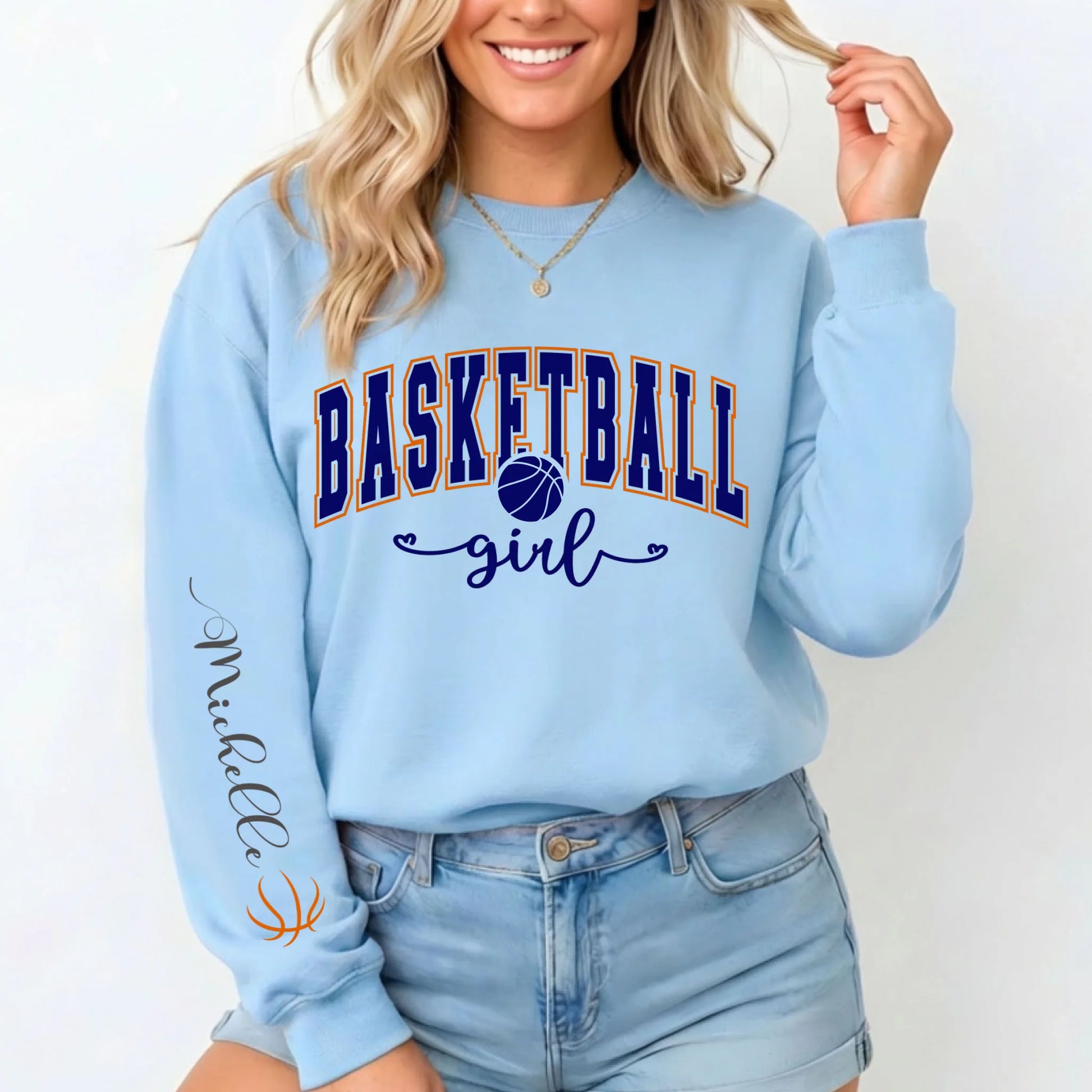 Light Blue Sweatshirt