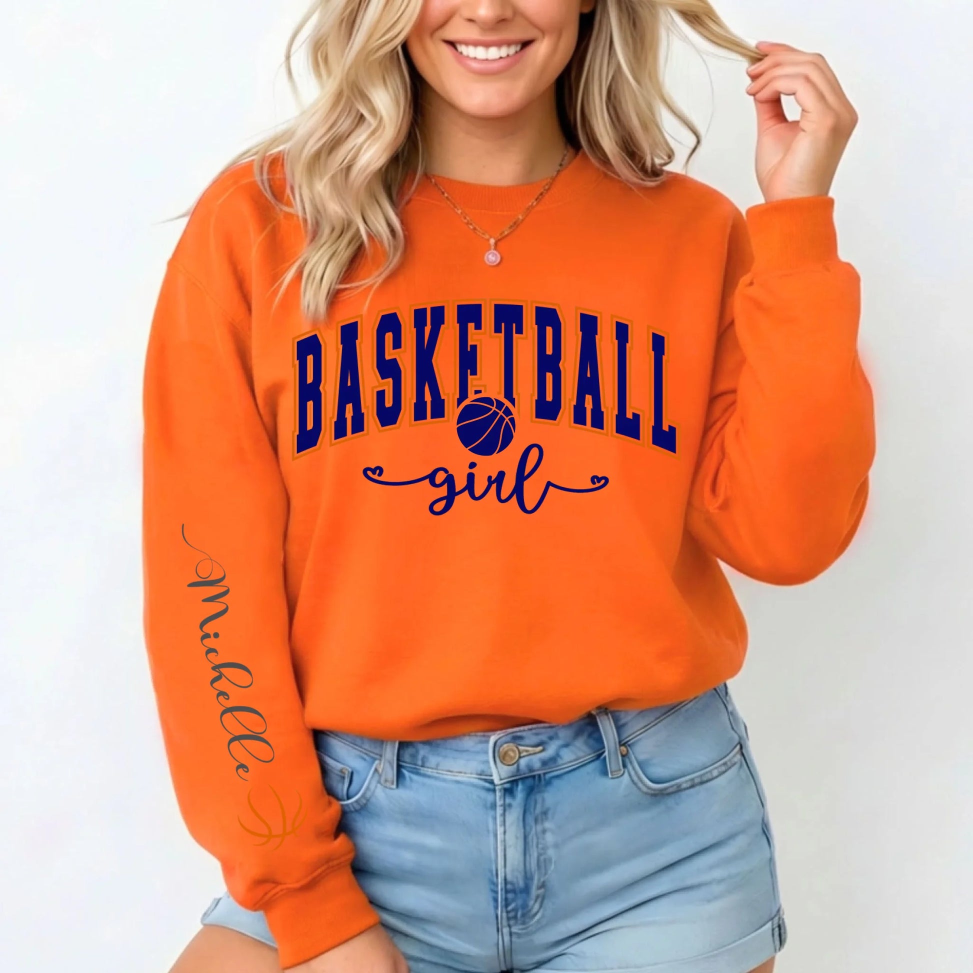 Orange-Sweatshirt