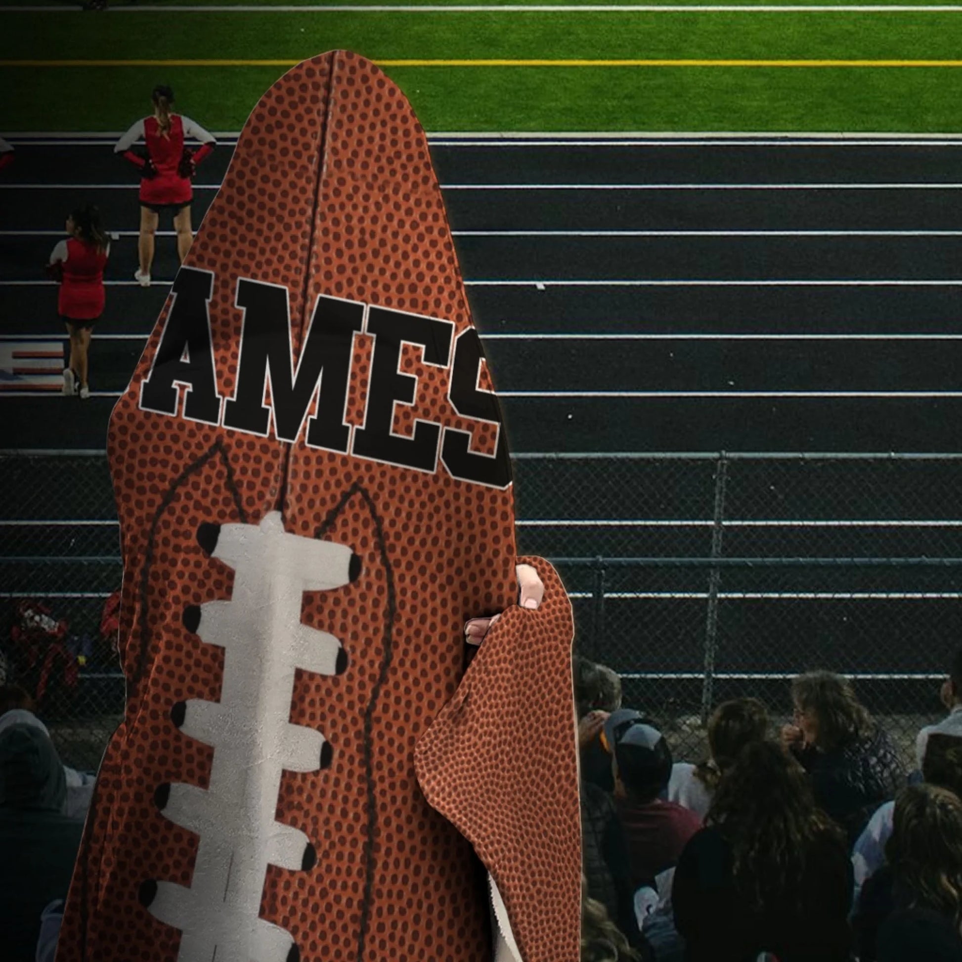 Football Hooded Blanket-3