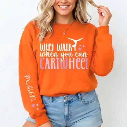 Orange-Sweatshirt