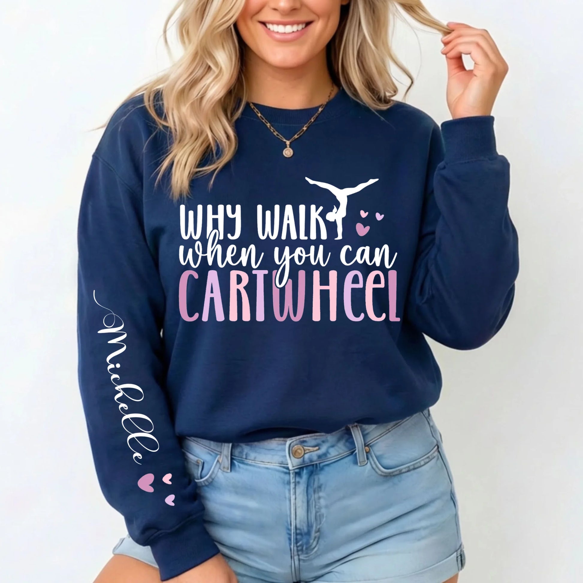 Navy-Sweatshirt