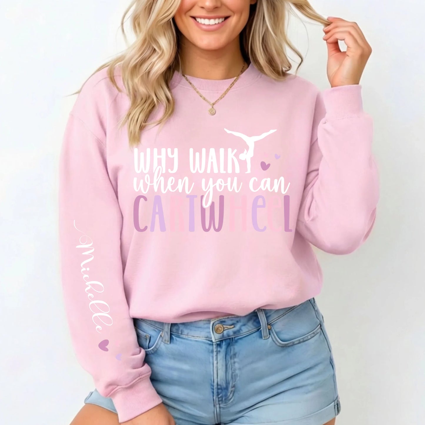Light Pink-Sweatshirt