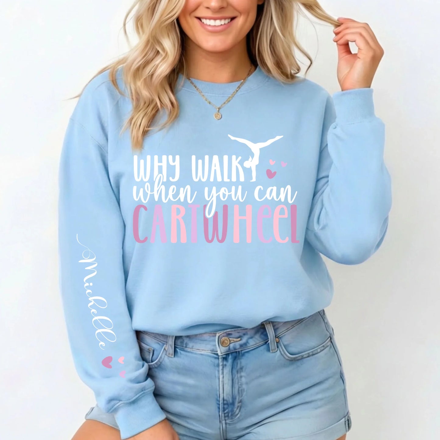 Light Blue Sweatshirt