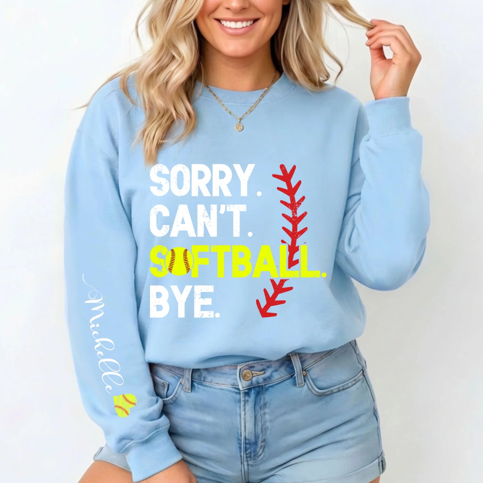 Light Blue Sweatshirt