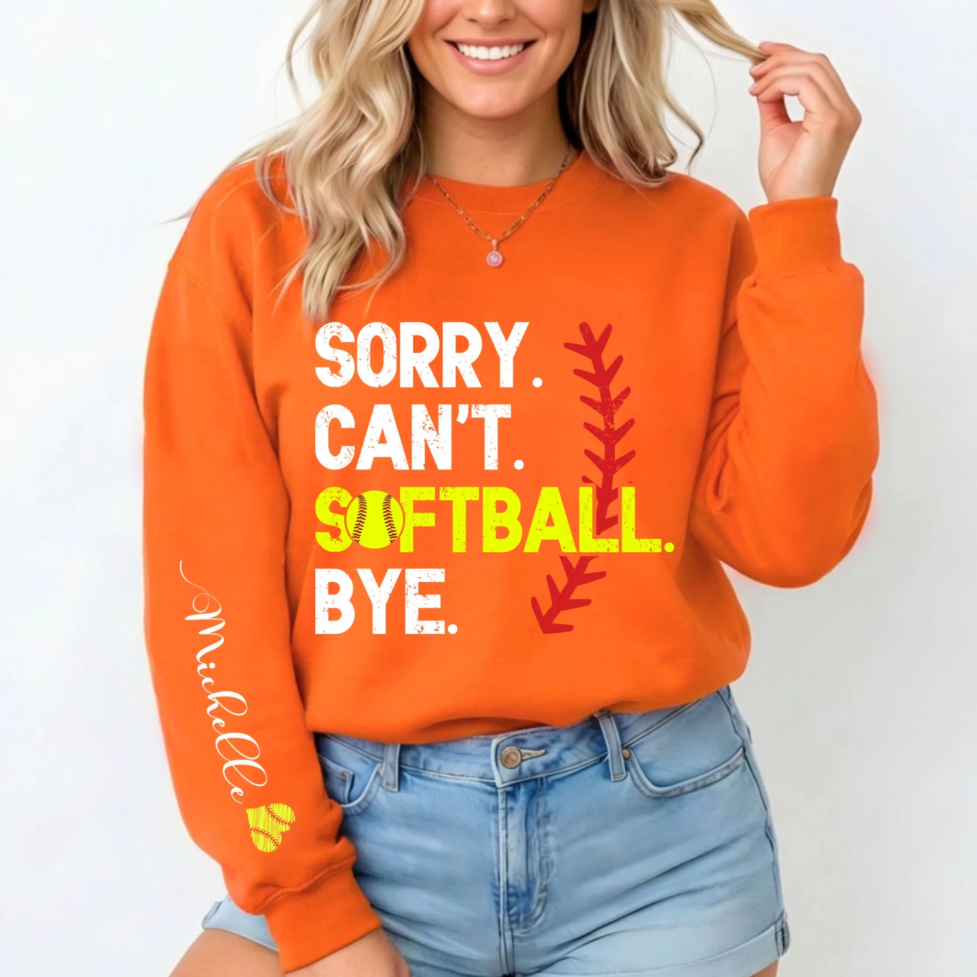 Orange-Sweatshirt