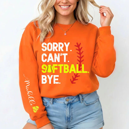 Orange-Sweatshirt