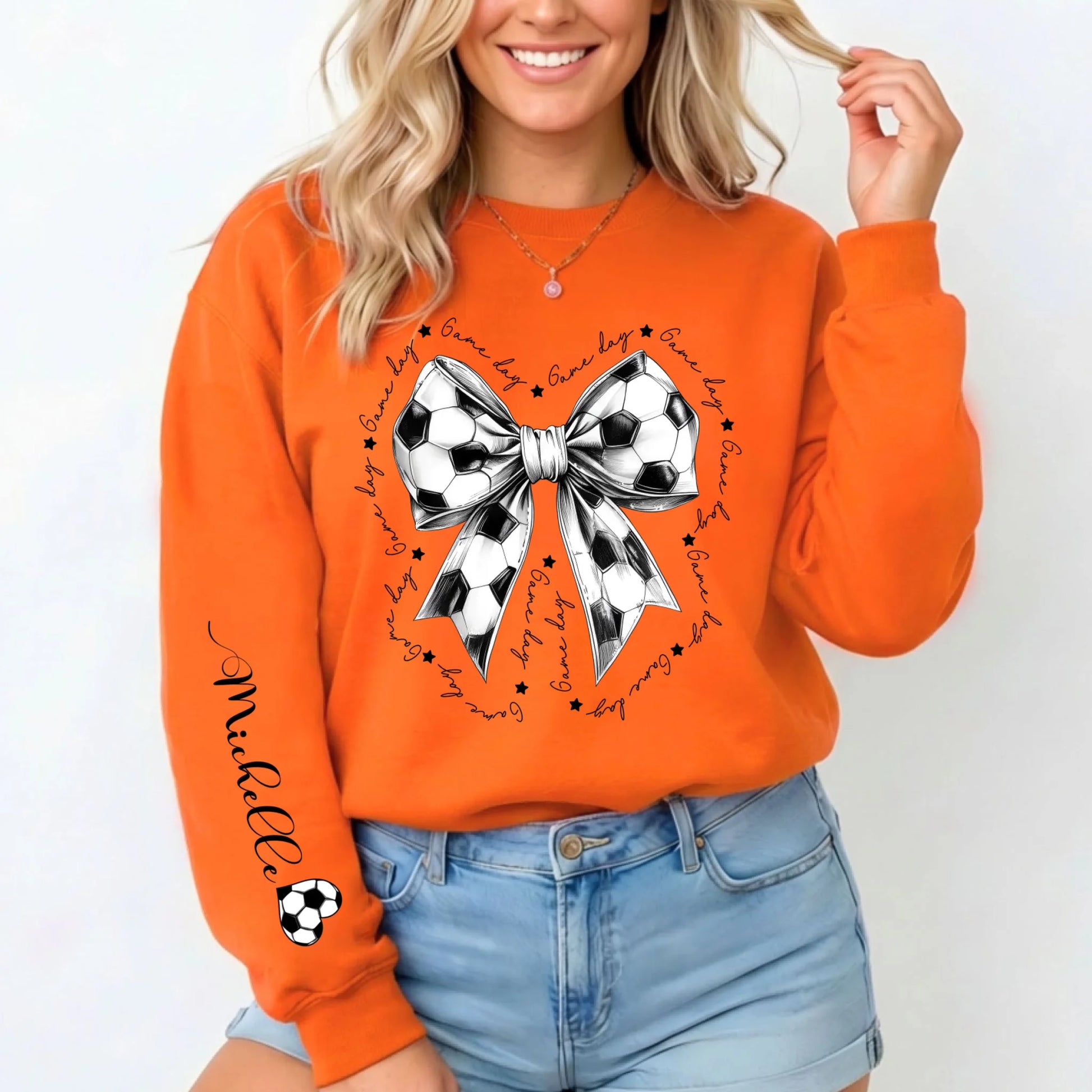 Orange-Sweatshirt