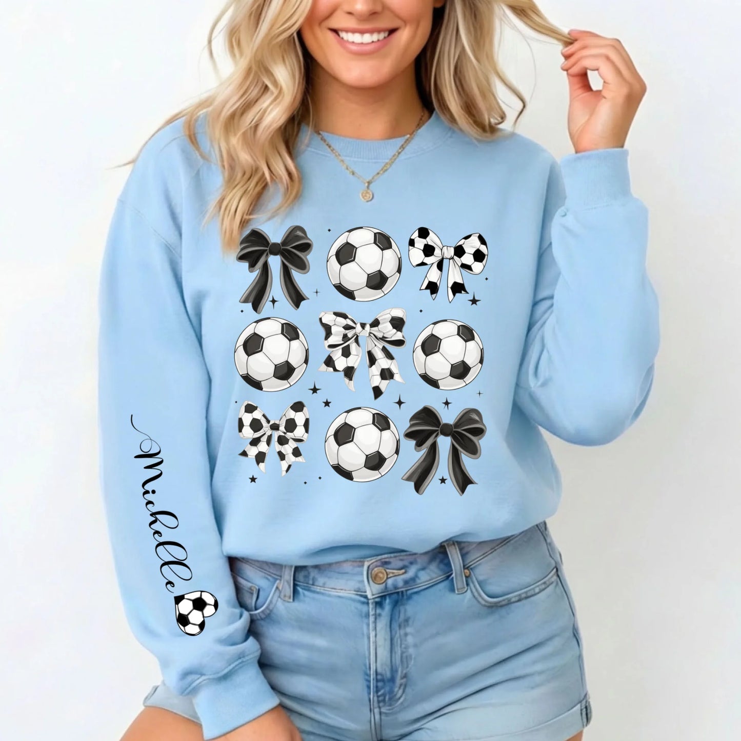 Light Blue Sweatshirt