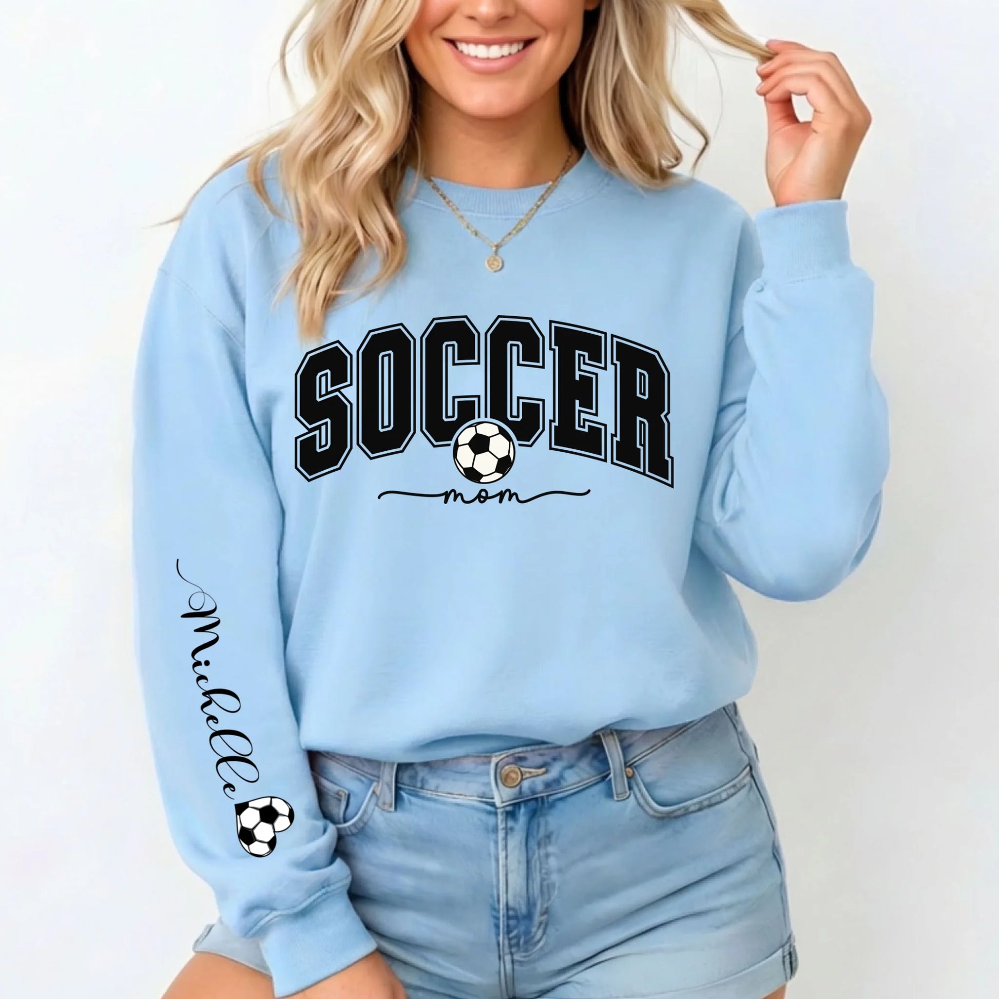 Light Blue Sweatshirt