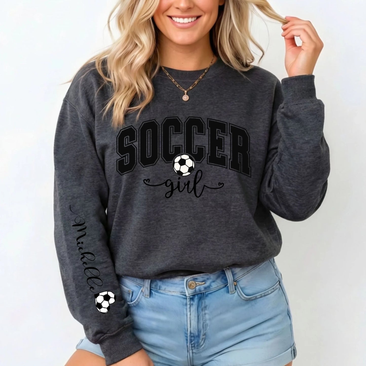 Dark Heather Grey Sweatshirt