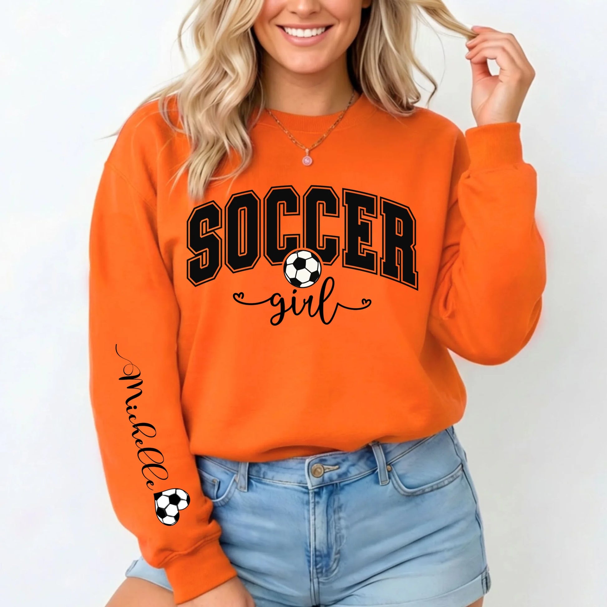 Orange-Sweatshirt