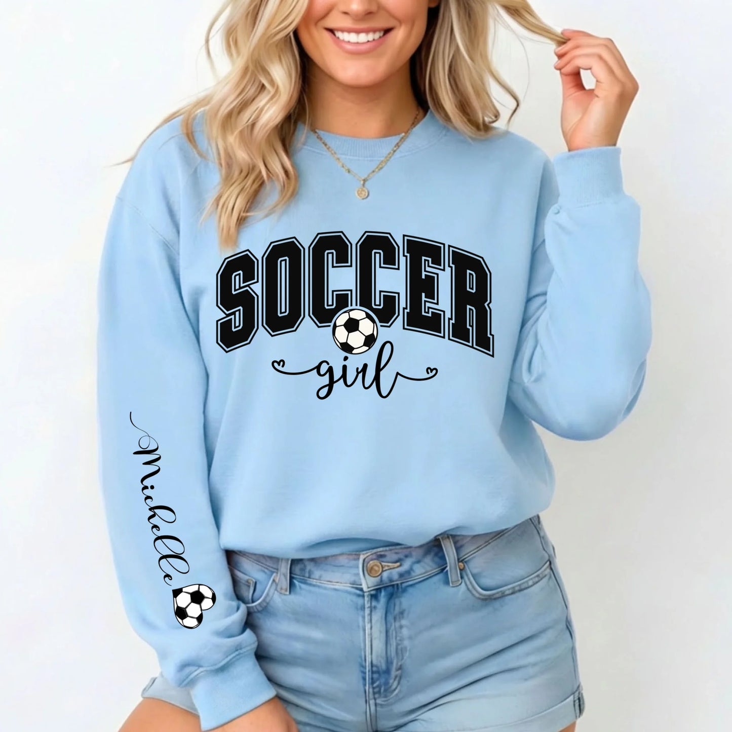 Light Blue Sweatshirt
