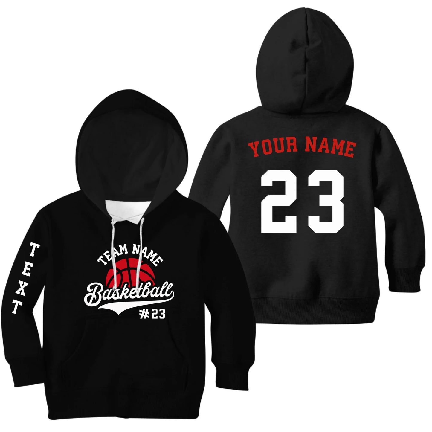 Kids Black Hoodie