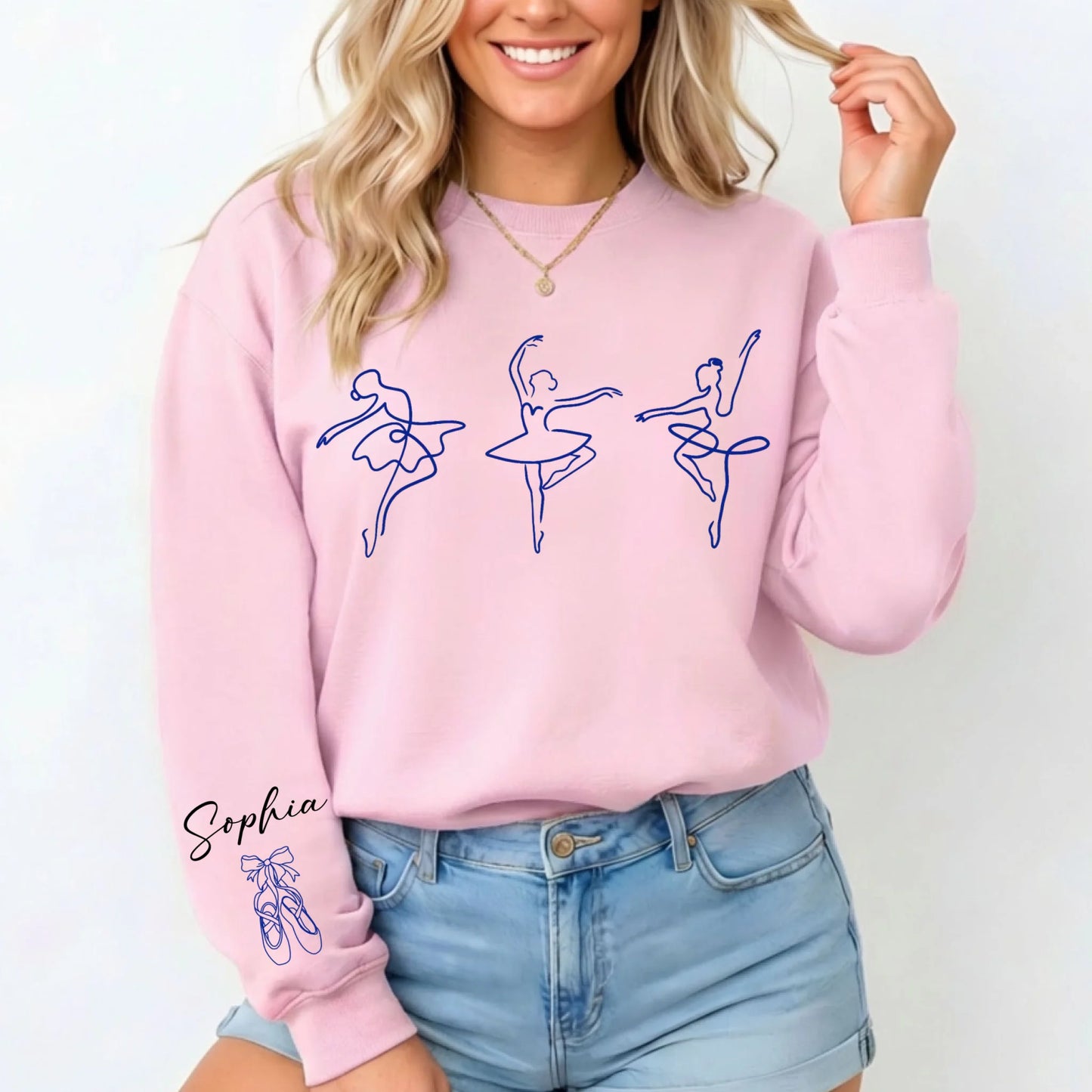 Light Pink-Sweatshirt