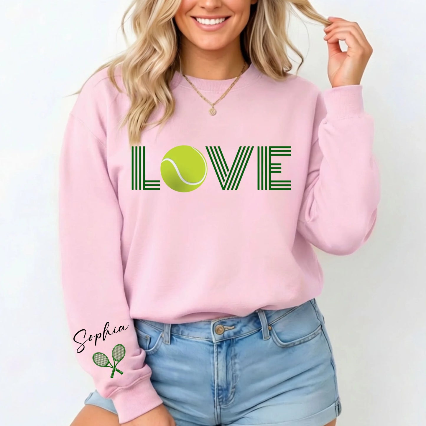 Light Pink-Sweatshirt