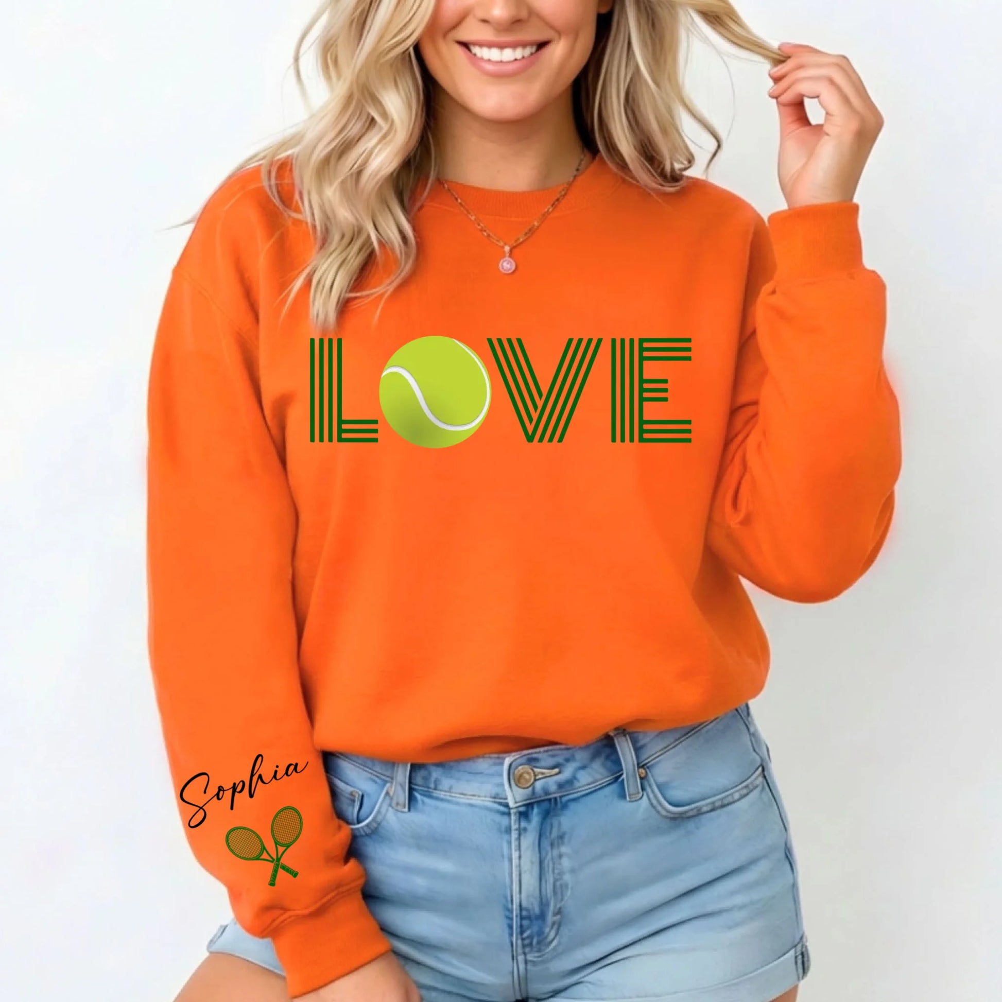 Orange-Sweatshirt