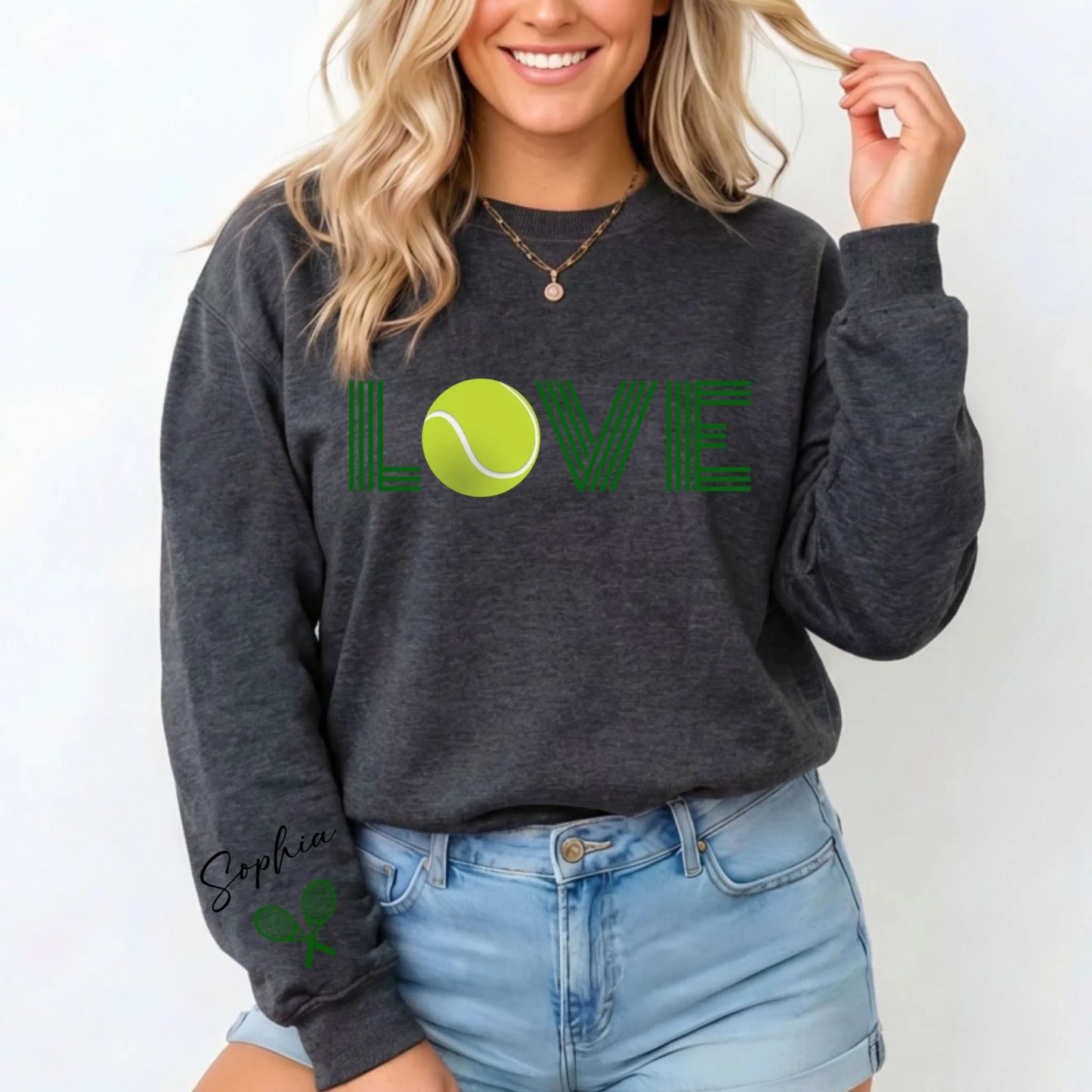 Dark Heather Grey Sweatshirt