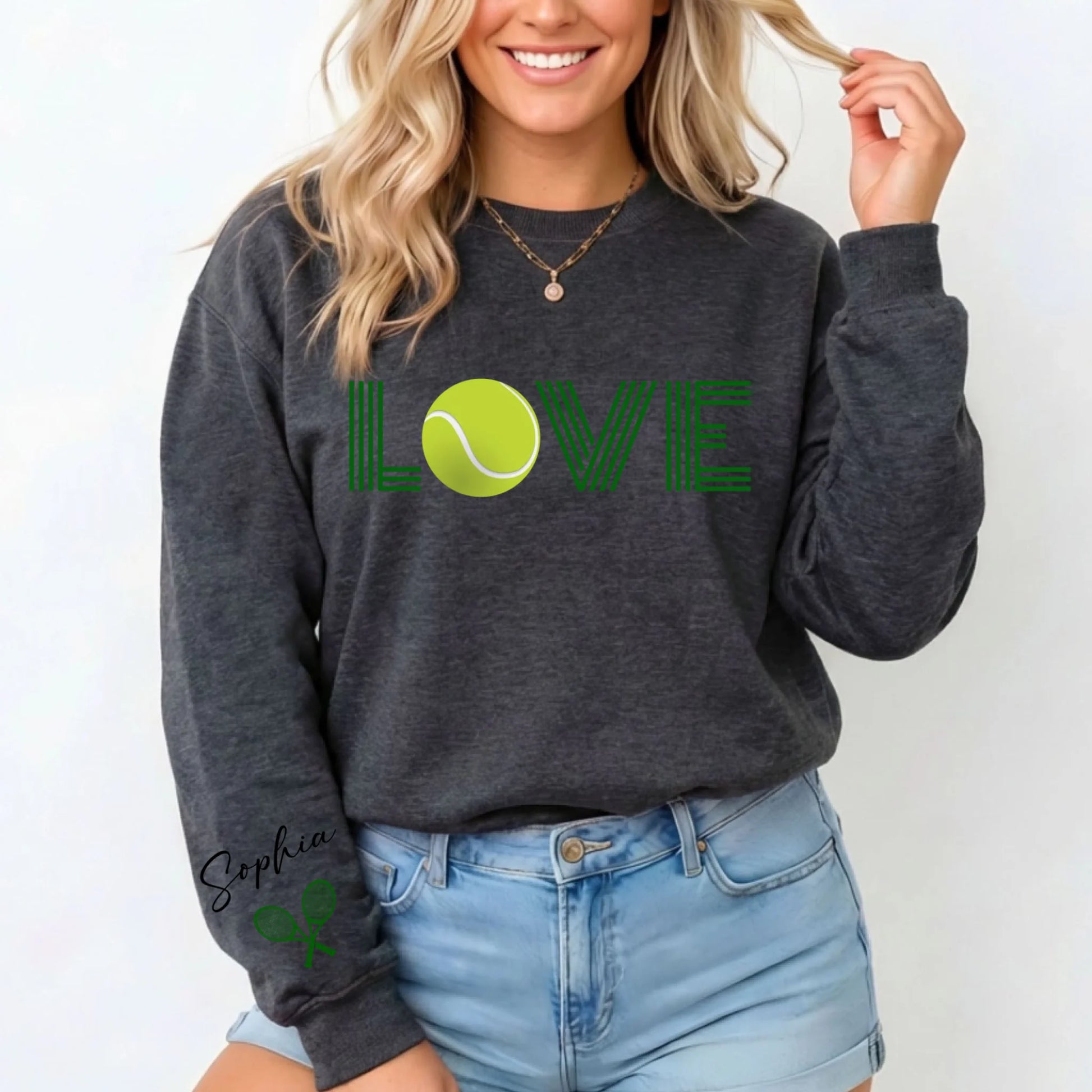 Dark Heather Grey Sweatshirt
