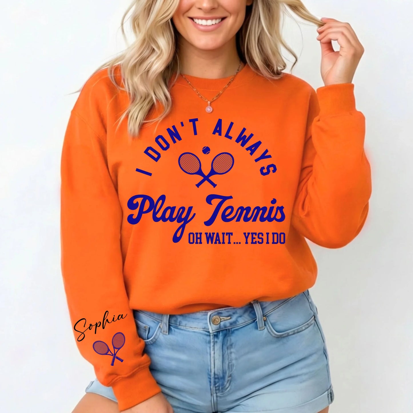 Orange-Sweatshirt