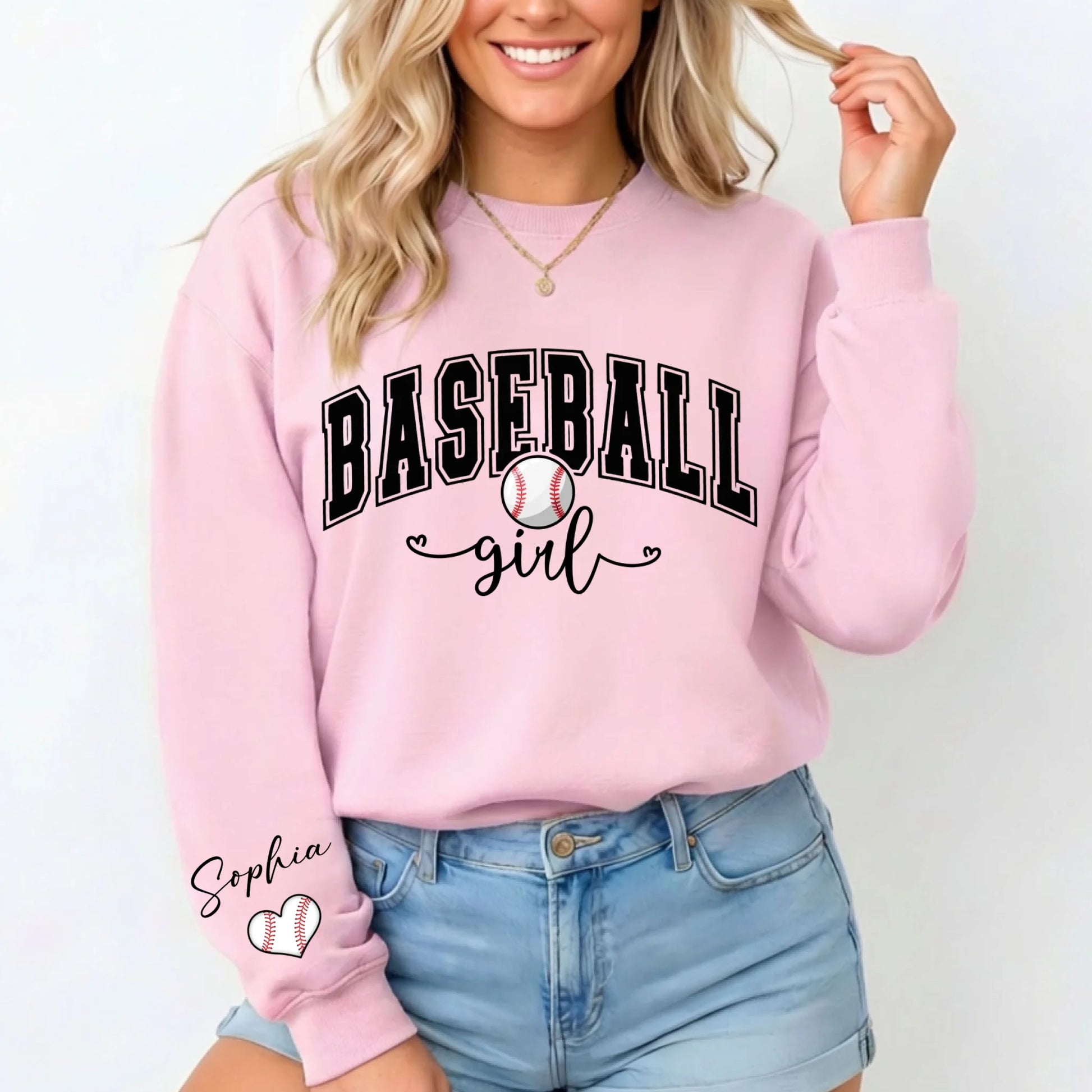 Light Pink-Sweatshirt