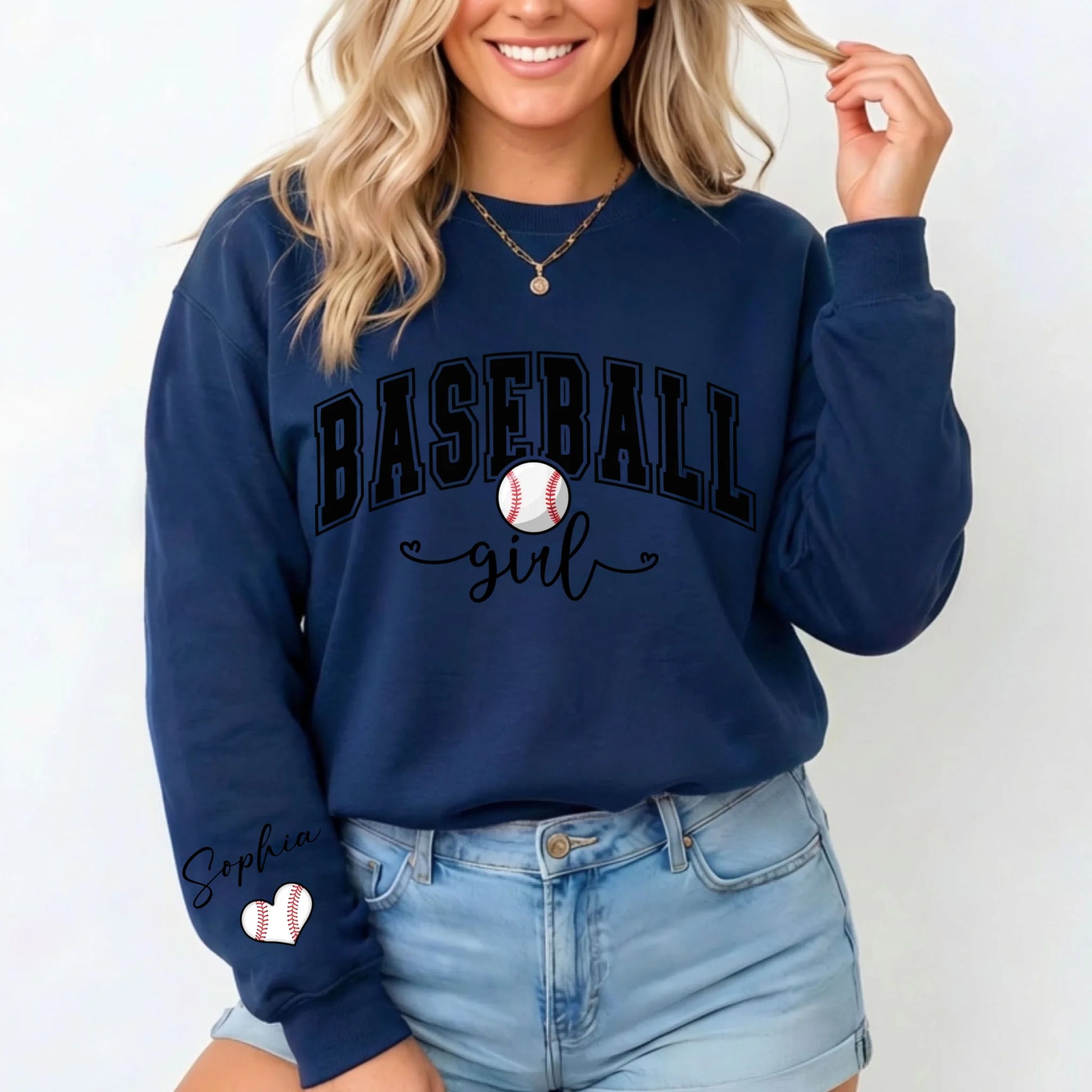 Navy-Sweatshirt