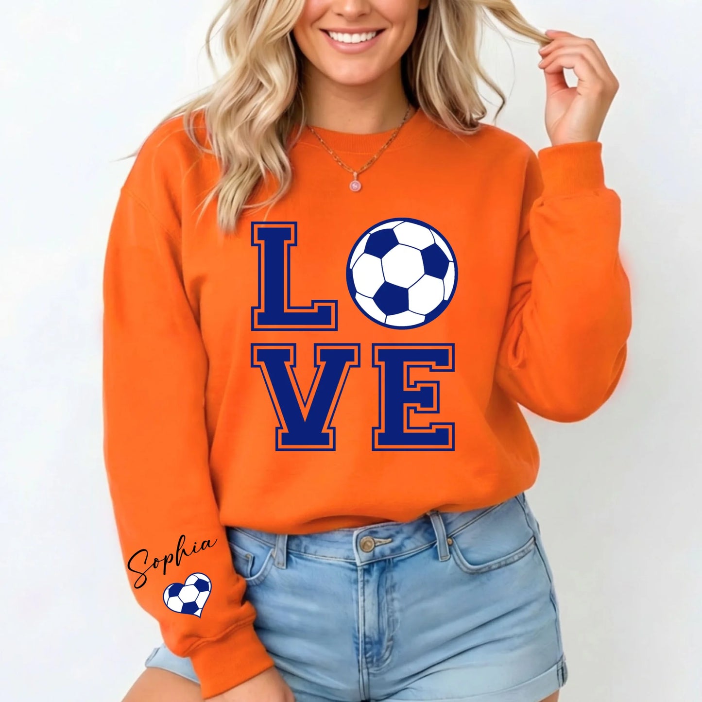 Orange-Sweatshirt