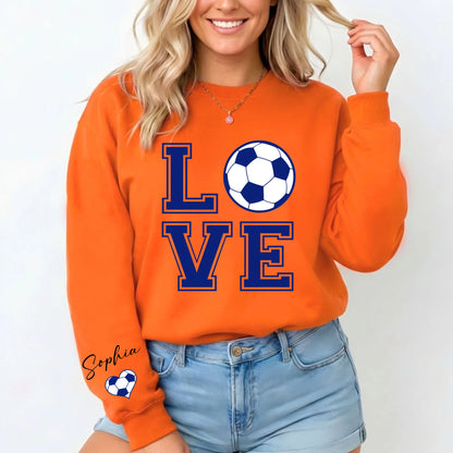 Orange-Sweatshirt