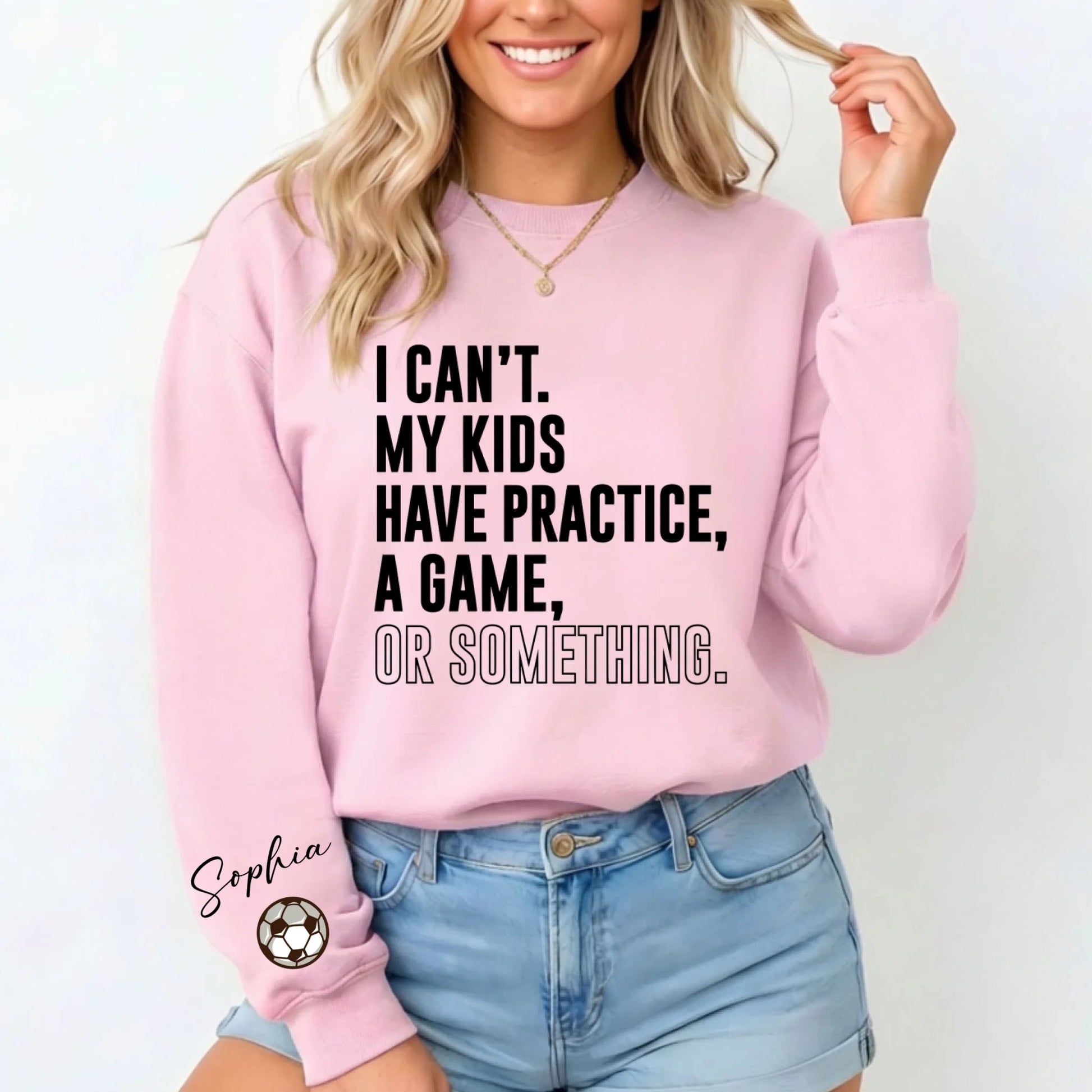Light Pink-Sweatshirt