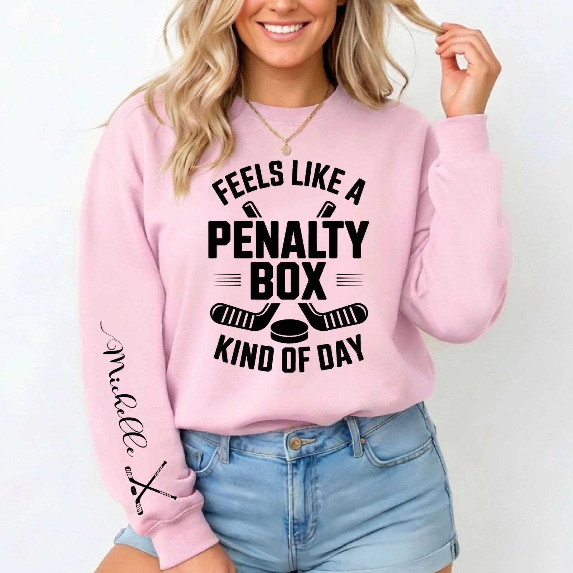 Light Pink-Sweatshirt