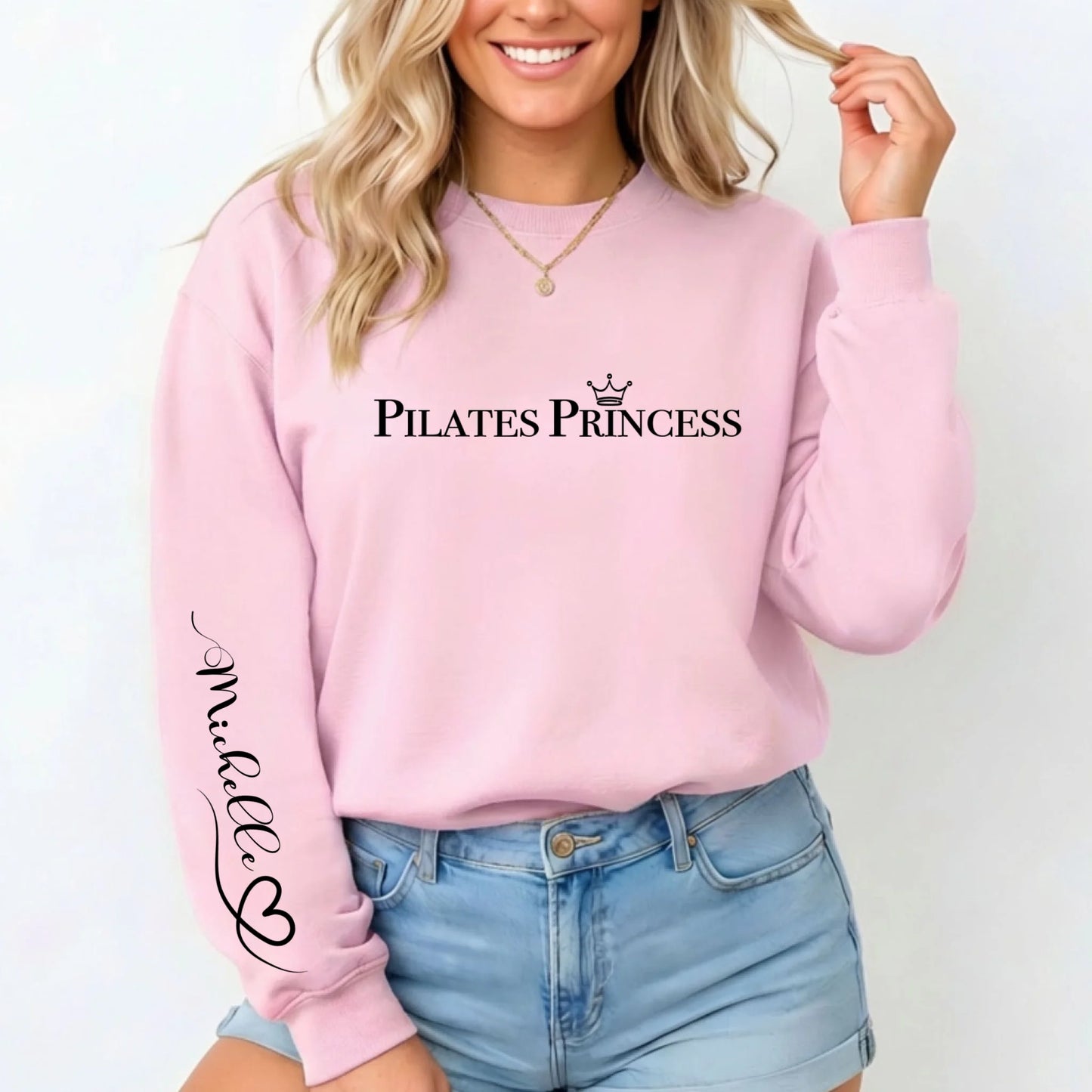Light Pink-Sweatshirt