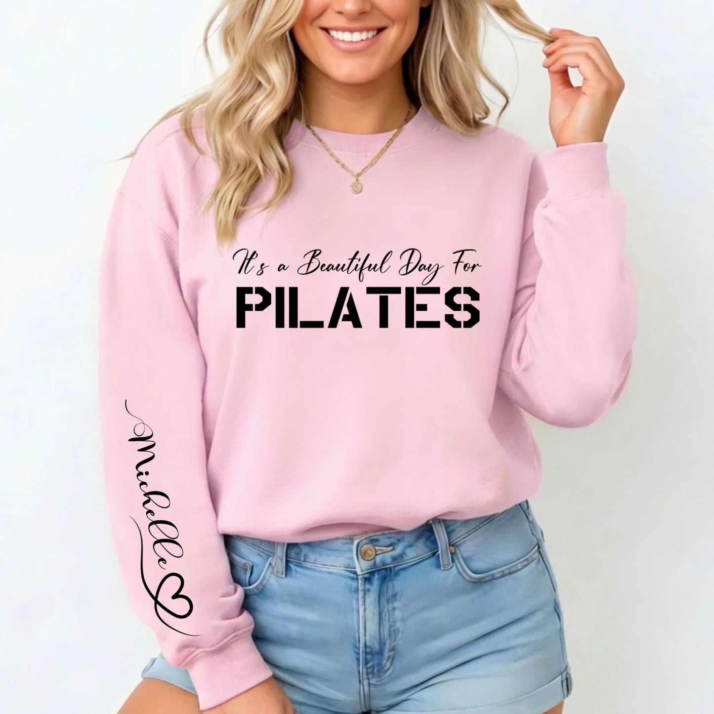 Light Pink-Sweatshirt