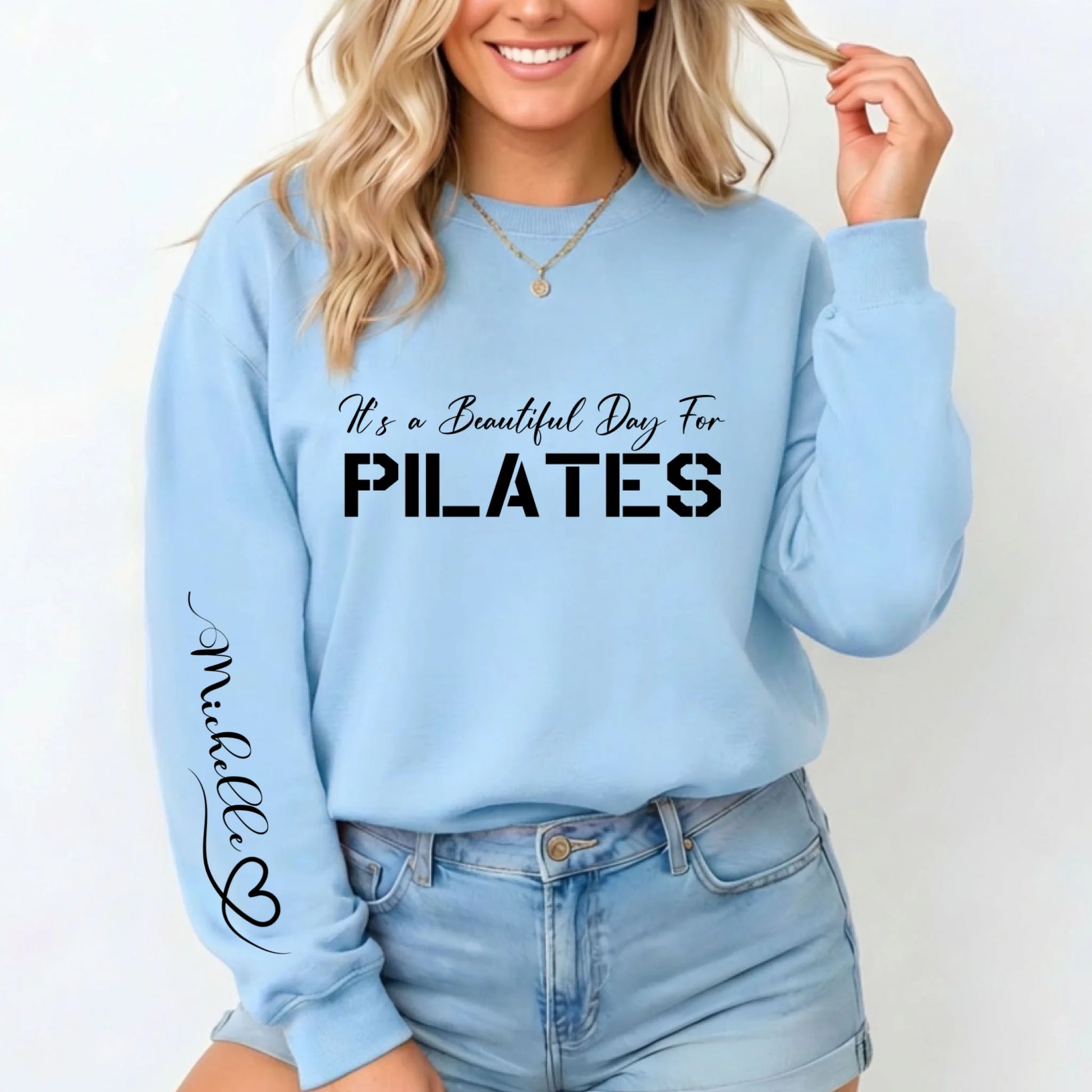 Light Blue Sweatshirt