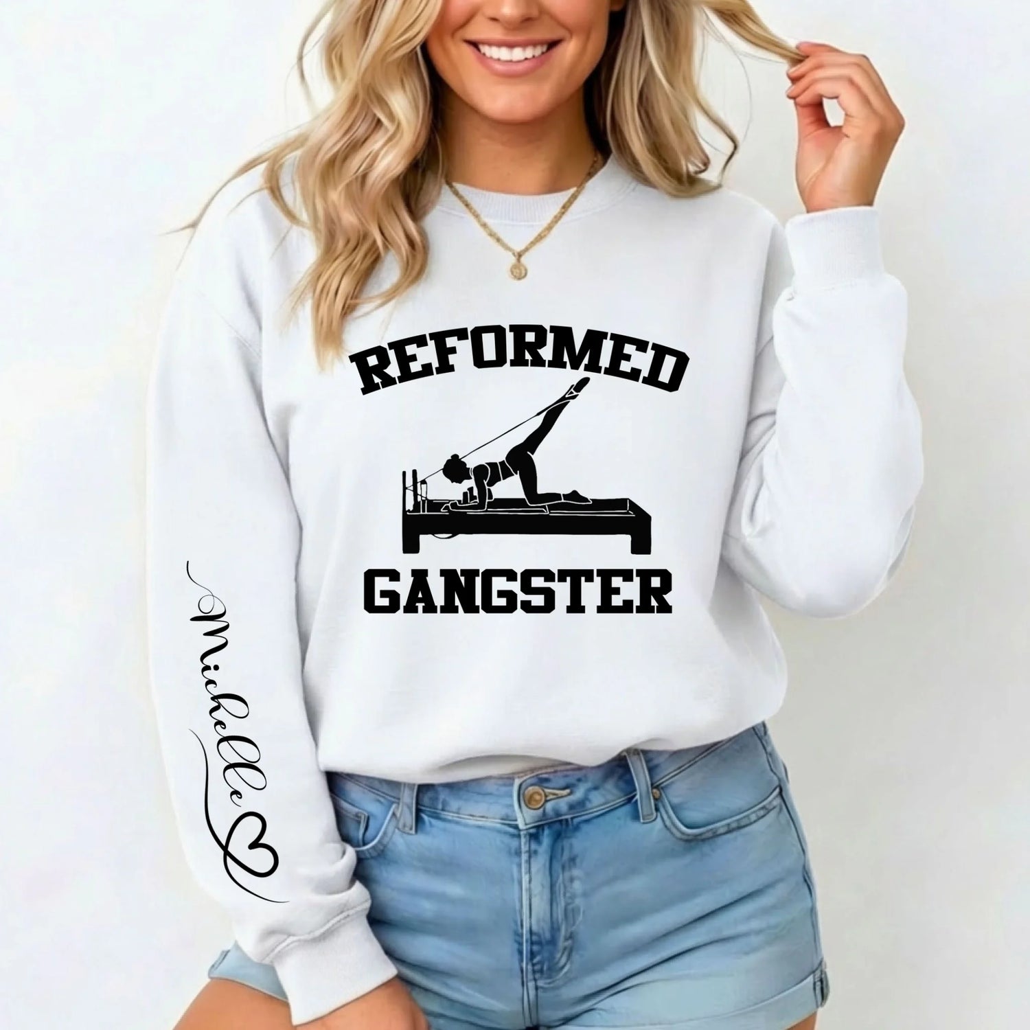 White Sweatshirt