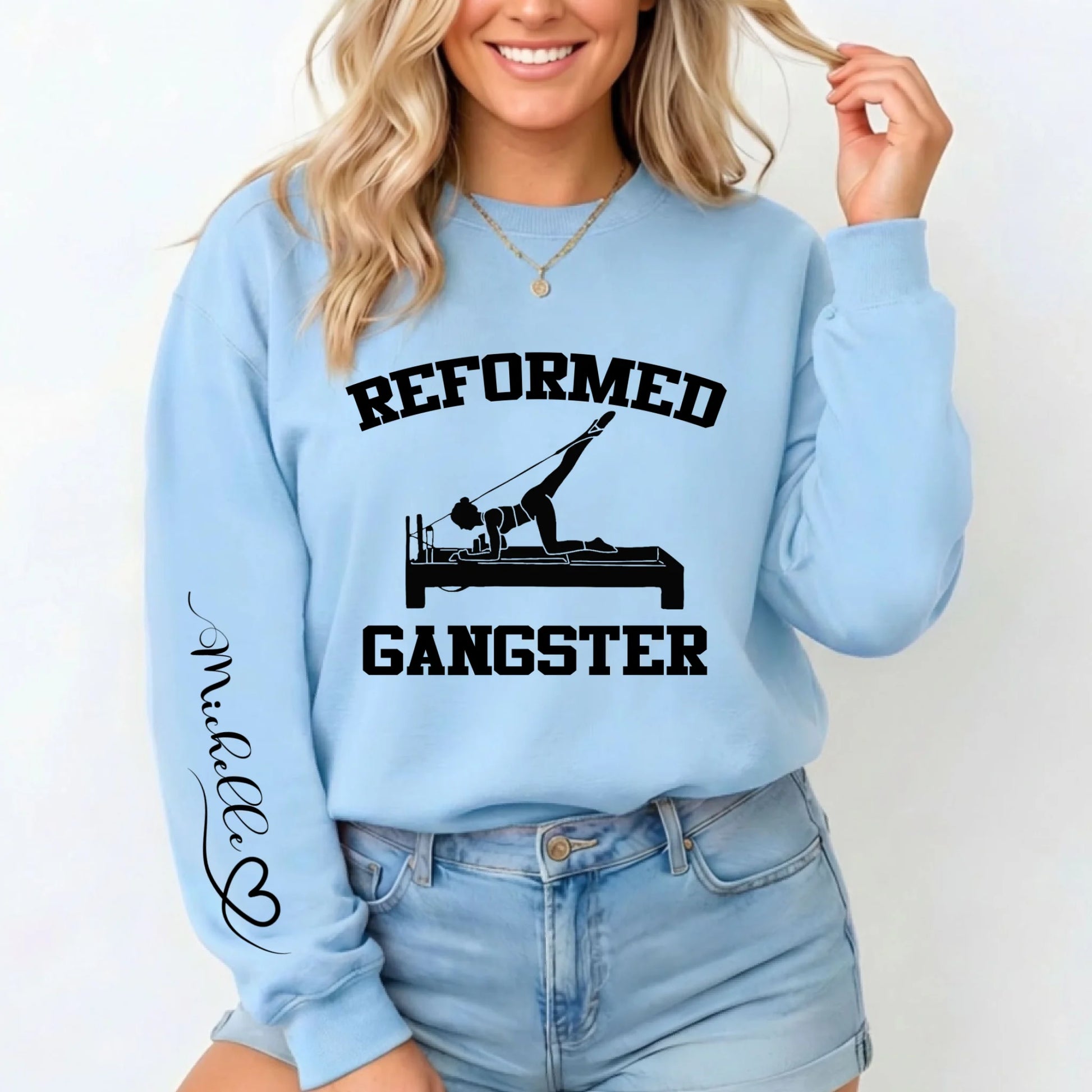 Light Blue Sweatshirt