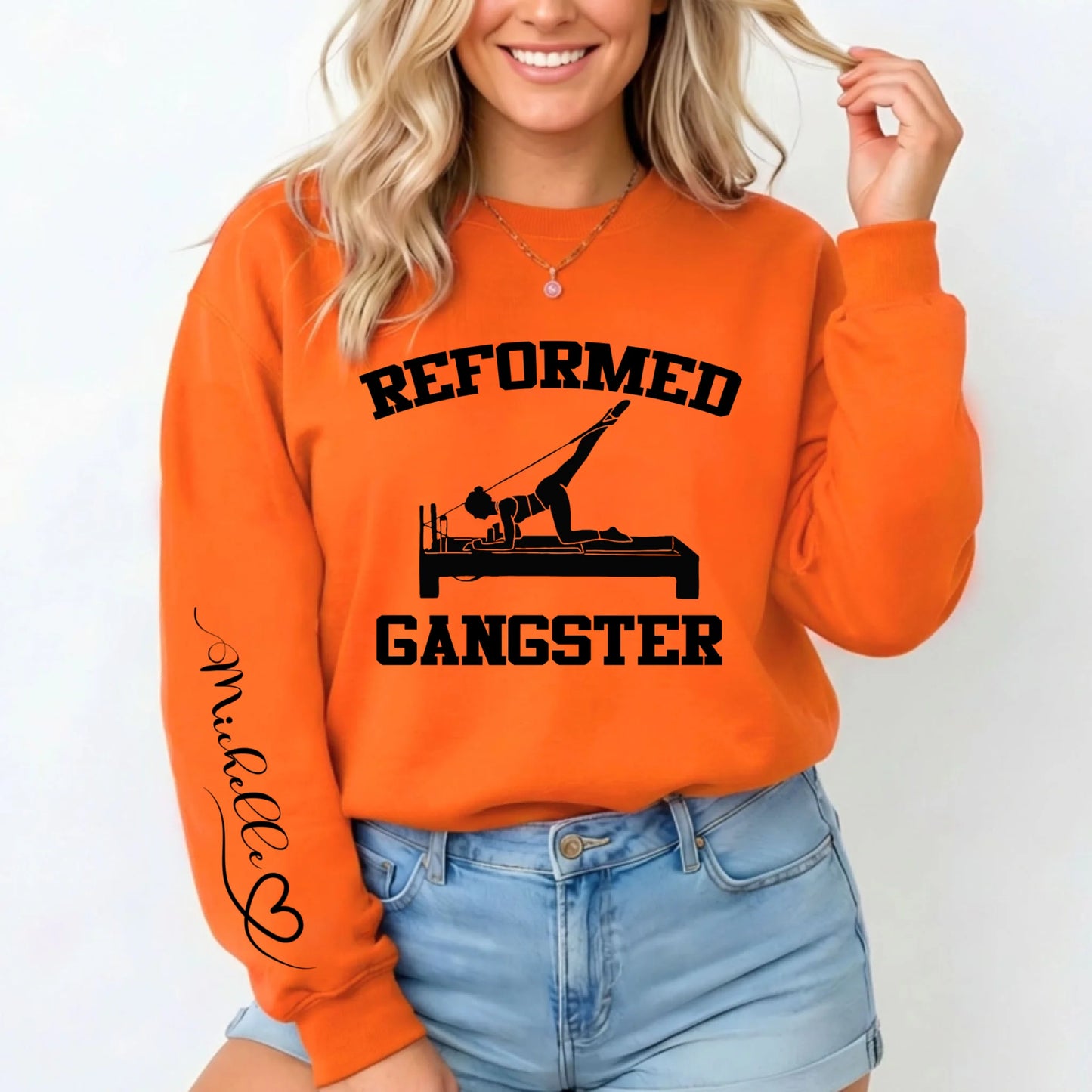 Orange-Sweatshirt