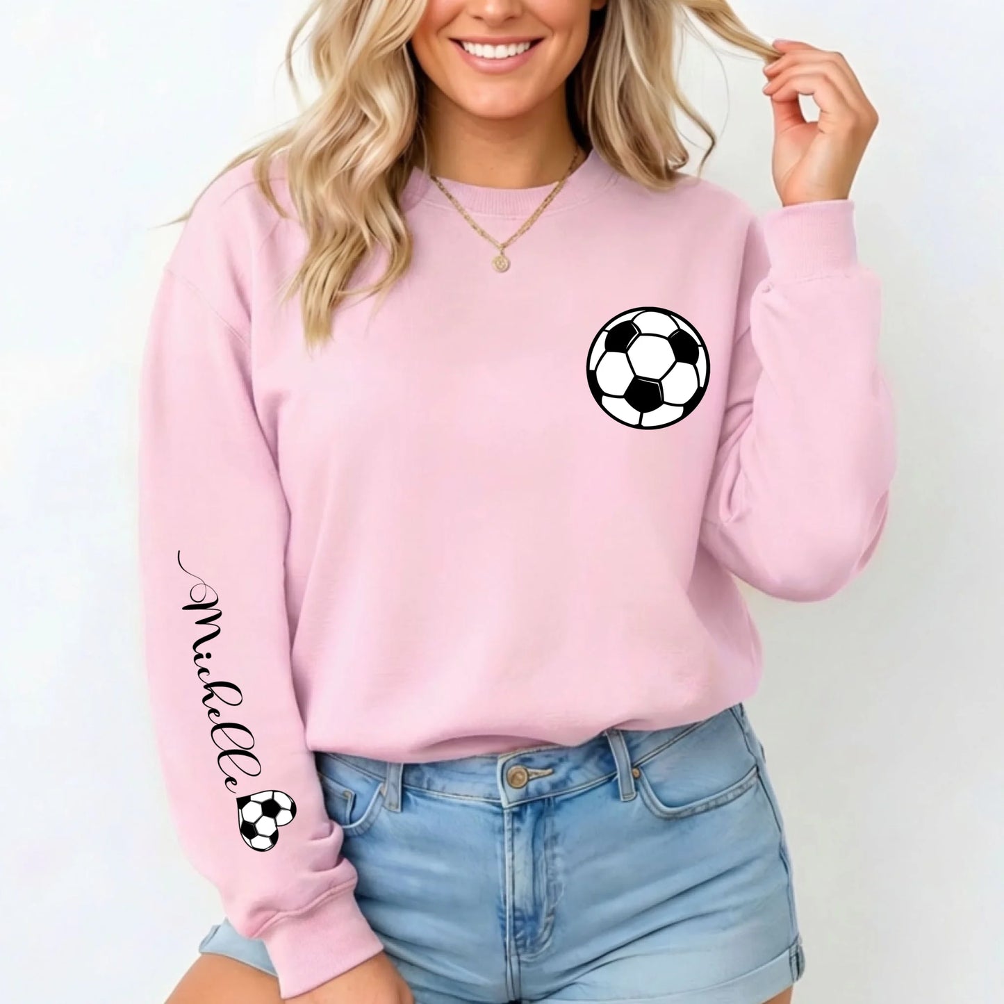Light Pink-Sweatshirt