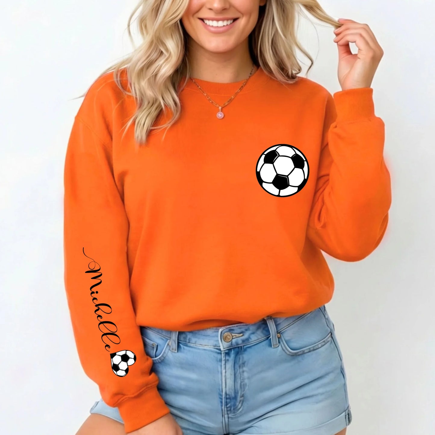 Orange-Sweatshirt
