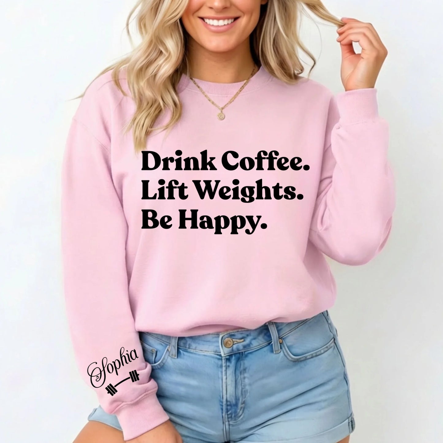 Light Pink-Sweatshirt